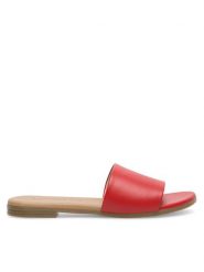 Lasocki Klapki ARENA RST-ARENA-41 Czerwony. Czerwone klapki Lasocki, bez wzorów, ze skóry, bez obcasa, bez zapięcia. Za 99.99 zł.