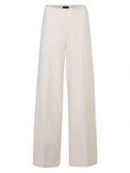 Herrlicher Spodnie "Haruma" w kolorze kremowym rozmiar: W31. Brązowe spodnie materiałowe Herrlicher, bez wzorów, z materiału. Za 130.99 zł.