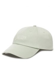 Tommy Jeans Czapka z daszkiem Script AW0AW17815 Zielony. Zielone czapki z daszkiem Tommy Jeans, bez wzorów, z bawełny. Za 129.99 zł.