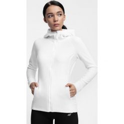 Polar damski PLD302 - biały. Bluzy z polaru marki 4f. W wyprzedaży za 79.99 zł.
