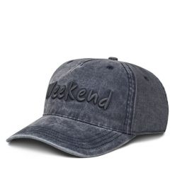 Czapka z daszkiem Weekend Max Mara. Niebieskie czapki z daszkiem Weekend Max Mara, bez wzorów. Za 359.99 zł.