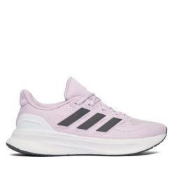 Buty do biegania adidas. Fioletowe buty do biegania adidas, bez wzorów, bez zapięcia, do biegania. Za 349.99 zł.