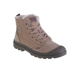 Buty sportowe Sneakersy unisex, Palladium Pampa Hi Zip WL. Brązowe buty sportowe lifestyle Palladium, bez wzorów, z nubiku, bez zapięcia, trekkingowe. Za 559.99 zł.