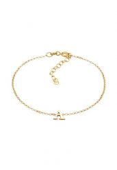 Elli Damski wisiorek Litera A Basic ze srebra próby 925 Sterling Silver Bransoletki 1 ct. Szare bransoletki Elli, srebrne. Za 163.99 zł.