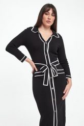 Sukienka dzianinowa JOSEPH RIBKOFF. Sukienki Joseph Ribkoff, l, bez wzorów, z dzianiny, bez kołnierzyka, bez ramiączek. Za 1,329.00 zł.