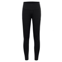 Legginsy damskie sportowe Alpine Pro Marda 2. Czarne legginsy Alpine Pro, bez wzorów, z elastanu, sportowe. Za 239.00 zł.