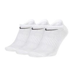 Lekkie Skarpetki Unisex Dla Dorosłych (zestaw 3 Sztuk). Czarne skarpetki Nike, bez wzorów. Za 91.99 zł.