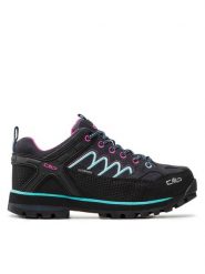 CMP Trekkingi Moon Low Wmn Trekking Shoe Wp 31Q4786 Czarny. Czarne buty trekkingowe CMP, ze skóry, bez zapięcia. Za 319.99 zł.