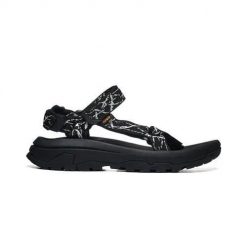 Buty trekkingowe damskie Teva Hurricane XLT3. Czarne trekkingi Teva, bez wzorów, z gumy, przed kostkę, bez zapięcia, trekkingowe. Za 346.00 zł.