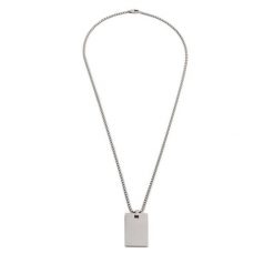 Naszyjnik Calvin Klein. Szare naszyjniki Calvin Klein, srebrne. Za 219.99 zł.