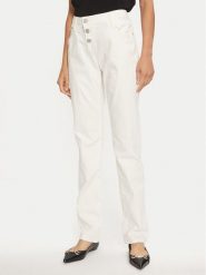 Please Jeansy P0VVHO2I5N Biały Slim Fit. Białe jeansy Please, s, bez wzorów, z bawełny. Za 249.99 zł.
