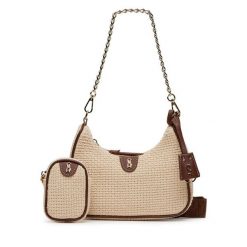 Torebka Steve Madden. Brązowe torebki klasyczne Steve Madden, bez wzorów, klasyczne, bez dodatków. Za 309.99 zł.