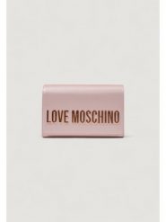 LOVE MOSCHINO Torebka JC4103PP1MKD197A Różowy. Czerwone kopertówki Love Moschino, bez wzorów, ze skóry, wizytowe, bez dodatków. Za 429.99 zł.
