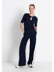 More & More Sweter w kolorze granatowym rozmiar: 40. Niebieskie swetry More & More, bez wzorów, bez ramiączek. Za 83.03 zł.