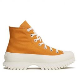 Buty do chodzenia damskie Converse Chuck Taylor All Star Lugged 2.0. Brązowe buty treningowe Converse, bez wzorów, z materiału, bez zapięcia, trekkingowe. Za 471.30 zł.