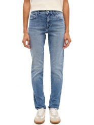 Mustang Dżinsy "Crosby" - Slim fit - w kolorze niebieskim rozmiar: W28/L32. Niebieskie jeansy Mustang, l, z aplikacjami, klasyczne. Za 196.70 zł.