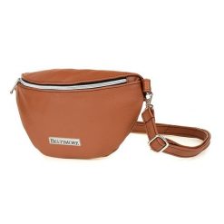 Camel Torebka Saszetka Kangurka Nerka Skórzana Beltimore F44. Brązowe nerki i saszetki Beltimore, bez wzorów, z materiału, bez dodatków. Za 79.99 zł.