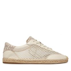 Espadryle MICHAEL Michael Kors. Brązowe espadryle MICHAEL Michael Kors, bez wzorów, bez obcasa. Za 511.99 zł.