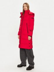 Frieda & Freddies Kurtka puchowa 3825 Czerwony Regular Fit. Czerwone kurtki Frieda & Freddies, bez wzorów, z puchu, bez kaptura. Za 559.99 zł.