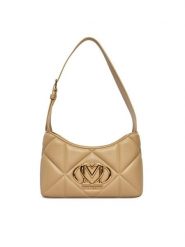 LOVE MOSCHINO Torebka JC4258PP0OLC0209 Beżowy. Brązowe torebki klasyczne Love Moschino, bez wzorów, ze skóry, bez dodatków. Za 939.99 zł.
