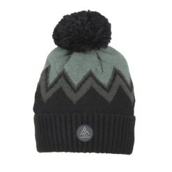 Czapka Peak Mountain Mission. Zielone czapki zimowe Peak Mountain, bez wzorów, sportowe. W wyprzedaży za 132.50 zł.