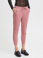 ICHI Spodnie materiałowe 20104757 Różowy Slim Fit. Czerwone spodnie materiałowe ICHI, bez wzorów, z materiału. Za 109.99 zł.