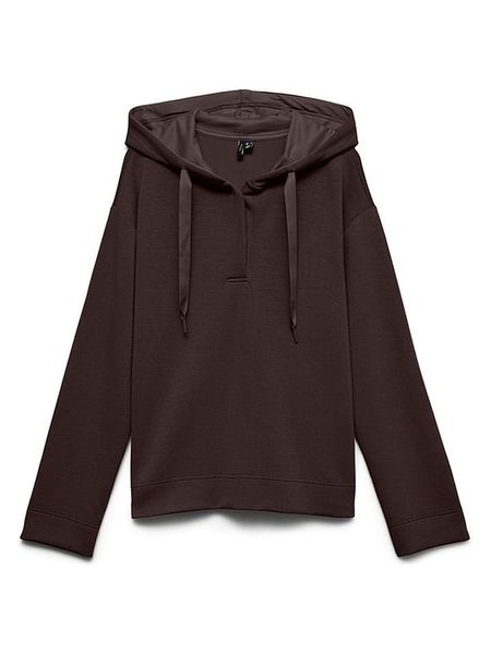 Vero Moda Bluza w kolorze brązowym rozmiar: L. Brązowe bluzy Vero Moda, l, bez wzorów, z kapturem. Za 129.95 zł.