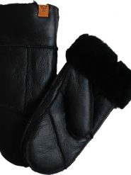 Kaiser Naturfellprodukte Wełniane rękawiczki "Nappa" w kolorze czarnym rozmiar: 7. Czarne rękawiczki Kaiser Naturfellprodukte, bez wzorów, z materiału. Za 109.00 zł.