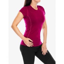 Koszulka termoaktywna damska Sensor Merino Active Tee S/S. Fioletowe bielizna termoaktywna damska Sensor, s, bez wzorów, bez ramiączek. Za 253.99 zł.