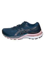 Asics Buty "GEL-KAYANO 28" w kolorze granatowo-czarno-jasnoróżowym do biegania rozmiar: 36. Niebieskie buty do biegania ASICS, bez wzorów, z materiału, bez zapięcia, do biegania. Za 250.94 zł.