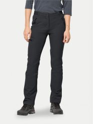 Jack Wolfskin Spodnie outdoor Geigelstein 1507731 Czarny Regular Fit. Czarne spodnie sportowe Jack Wolfskin, bez wzorów, z syntetyku, outdoorowe. Za 289.99 zł.