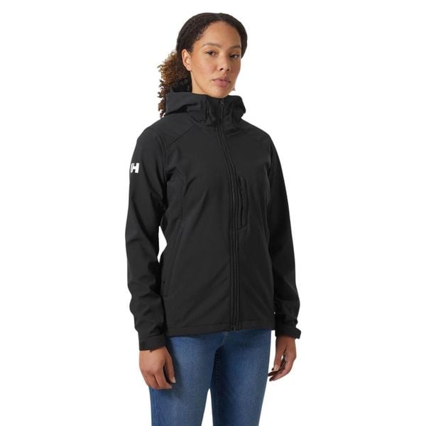 Damska kurtka z kapturem Helly Hansen paramount softshel. Czarne kurtki Helly Hansen, s, bez wzorów, z elastanu, z kapturem, trekkingowe. Za 421.92 zł.