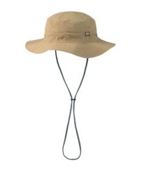 Kapelusz BUFF EXPLORE BOONEY HAT SOLID. Brązowe kapelusze Buff, na lato, bez wzorów, z materiału. Za 179.99 zł.