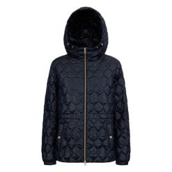 Damska kurtka parka Geox Myluse. Niebieskie kurtki Converse, s, bez wzorów, z puchu, bez kaptura. W wyprzedaży za 506.00 zł.