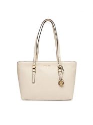 MICHAEL Michael Kors Torebka Quinn 30T5GQNT2L Écru. Torebki klasyczne MICHAEL Michael Kors, bez wzorów, ze skóry, bez dodatków. Za 809.99 zł.