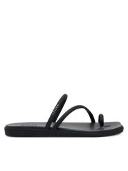 Crocs Japonki Miami Toe Loop Sandal 209862 Czarny. Czarne japonki Crocs, bez wzorów, z tworzywa sztucznego. Za 149.99 zł.