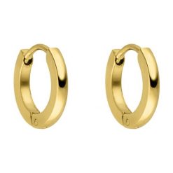 Purelei Purelei Kolczyki kółka Ike 1 ct Damski. Czerwone kolczyki Purelei, pozłacane. Za 130.69 zł.