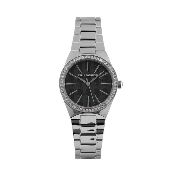 Zegarek KARL LAGERFELD. Szare zegarki KARL LAGERFELD, srebrne. Za 459.99 zł.