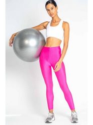 Onamaste Legginsy sportowe w kolorze różowym rozmiar: S/M. Różowe legginsy Onamaste, m, bez wzorów, outdoorowe. Za 64.95 zł.