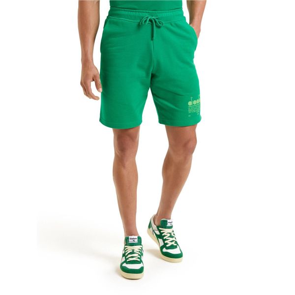 Spodenki krótkie DIADORA BERMUDA MANIFESTO. Zielone szorty Diadora, bez wzorów. Za 109.99 zł.