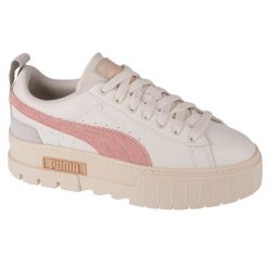 Tenisówki Puma Model Mayze Thrifted Wns Kolor Biały. Białe trampki Puma, bez wzorów, z materiału, sportowe, bez zapięcia. Za 329.99 zł.