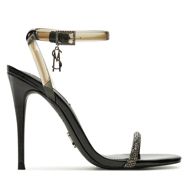 Sandały Steve Madden. Czarne sandały Steve Madden, bez wzorów, bez obcasa, na szpilce, bez zapięcia. Za 319.99 zł.