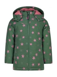 Salt and Pepper Parka zimowa w kolorze zielonym rozmiar: 104. Zielone płaszcze Salt and Pepper, na zimę, bez wzorów, bez kaptura. Za 184.89 zł.