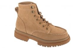 Trapery damskie, Bradie Lace Up Boots. Brązowe traperki Roxy, bez wzorów, z materiału, sportowe, bez obcasa, bez zapięcia. Za 349.99 zł.