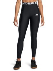 Under Armour Legginsy sportowe w kolorze czarnym rozmiar: L. Czarne legginsy Under Armour, l, bez wzorów, z materiału, z podwyższonym stanem, outdoorowe. Za 109.00 zł.
