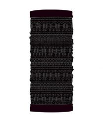 Komin na szyję - Bandana BUFF Polar Reversible Urid. Czarne szaliki i kominy Buff, na zimę, bez wzorów, z elastanu. Za 141.80 zł.