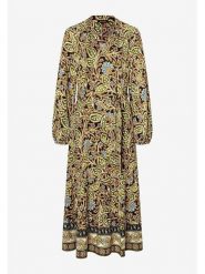 More & More Sukienka w kolorze żółto-czarnym rozmiar: 38. Czarne sukienki More & More, na co dzień, s, bez wzorów, z tkaniny, klasyczne, bez kołnierzyka, bez ramiączek, maxi, proste. Za 148.61 zł.