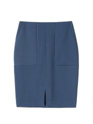 TATUUM Spódnica w kolorze granatowym rozmiar: 42. Niebieskie spódnice Tatuum, bez wzorów, midi. Za 157.45 zł.