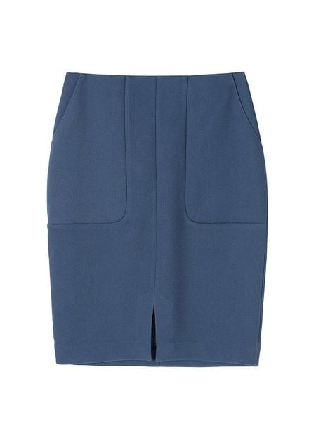 TATUUM Spódnica w kolorze granatowym rozmiar: 42. Niebieskie spódnice Tatuum, bez wzorów, midi. Za 157.45 zł.