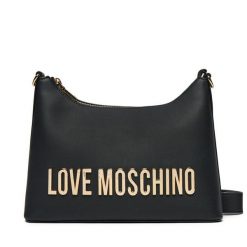Torebka LOVE MOSCHINO. Czarne torebki klasyczne Love Moschino, bez wzorów, klasyczne, bez dodatków. Za 459.99 zł.
